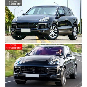 Nouveau Kit de Grille de Pare-chocs Avant OUER 2015-2017 pour Cayenne avec Régulateur de Vitesse Adaptatif (ACC) et Vis de Fixation Universelles Incluses - Product Image 2