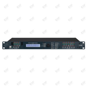 Procesador de Audio Digital Profesional 3.6SP de 3×6 Canales, Sistema de Audio DSP, Procesador de Sonido de Montaje en Rack 1U para Ingeniería de Audio - Product Image 5