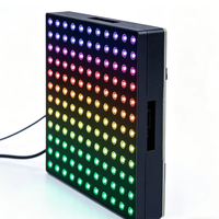 Dalles LED intelligentes à pixels cartographiés - Panneau de danse numérique interactif 12x12 pour clubs modernes et centres de divertissement