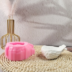 Moldes de fundición de resina hechos a mano para DIY estilo Ins adornos decorativos moldes de alas de silicona W0573 herramientas de pastel - Product Image 1