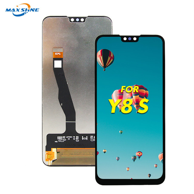6.5 Inch for HUAWEI Y8S LCD JKM-LX1, JKM-LX2, JKM-LX3 Display Touch Digitizer for HUAWEI Y8S Screen With Frame