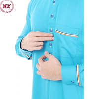 Thobe marocain pour hommes, Kaftan de dubaï, Robes pour hommes, vêtements musulmans Ikaf, mode 2022