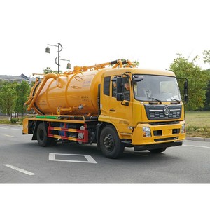 Camion de nettoyage des égouts Dongfeng 15 CBM avec déboucheur haute pression et bobine de nettoyage - Product Image 2