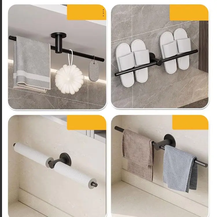 DS3551 accesorios de baño SUS304 toallero de acero inoxidable montaje en pared Barra de toalla de mano Barra de toalla de baño ajustable toallero