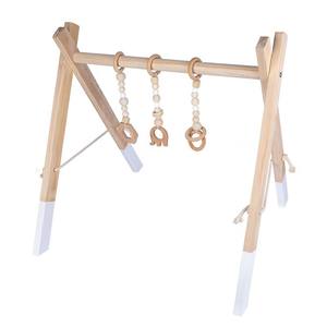 Al por mayor: Juguetes para bebés, otros juguetes, alfombras de juego, juguetes de madera para gimnasio de bebés para actividades en interiores con mordedores colgantes - Product Image 1