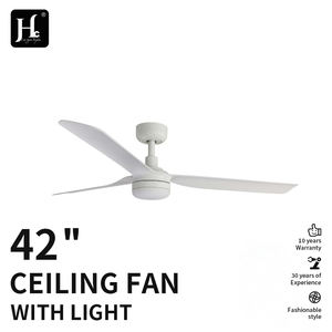 Ventilador de Techo Eléctrico Moderno para Sala de Estar con 3 Aspas de ABS, Motor de Cobre, Control Remoto de 6 Velocidades, Luz LED de 3 Colores - Product Image 3