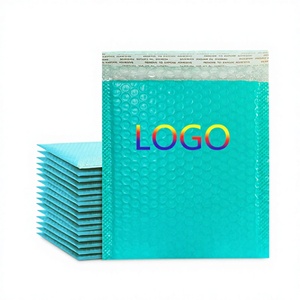 Sac en film bulle polyéthylène co-extrudé 11x15+4CM, épais, biodégradable, imperméable, écologique, pour cosmétiques, bijoux, CD, enveloppe express - Product Image 1
