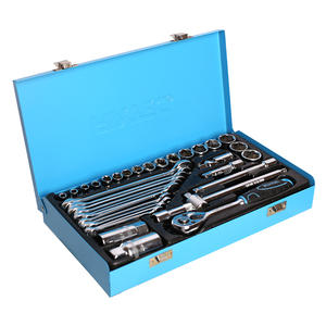 Juego de Llaves Combinadas con Trinquete FIXTEC para el Hogar, 36 Piezas, 3/8'', Juego de Herramientas de Reparación para Automóvil FHST0636 - Product Image 4