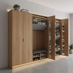 Meuble à <span class=keywords><strong>chaussures</strong></span> moderne et durable en bois avec design de <span class=keywords><strong>casier</strong></span> pour salon et mobilier de maison - Product Image 6