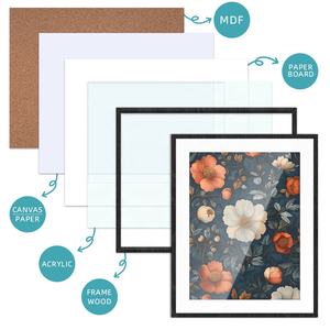 Impresiones artísticas en lienzo de <span class=keywords><strong>Morris</strong></span> con motivos de rosas y <span class=keywords><strong>flores</strong></span> abstractas modernas al por mayor para proyectos de arte - Product Image 2