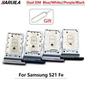 Porta SIM all'Ingrosso per Samsung <span class=keywords><strong>S21</strong></span> Fe / <span class=keywords><strong>S21</strong></span> Ultra / <span class=keywords><strong>S21</strong></span> <span class=keywords><strong>Plus</strong></span>, Nuovo Adattatore per Slot SIM con Pin - Product Image 6