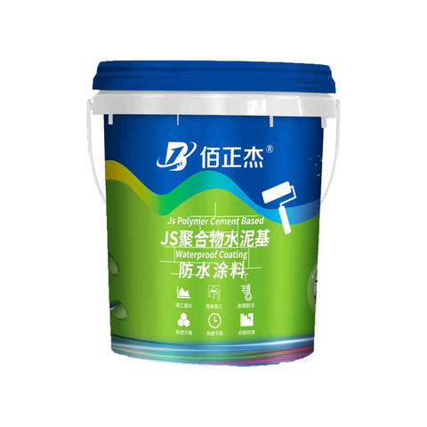 Factory Price Roof Bathroom Swimming Pool Building Js Polymer Cement Waterproof Paint