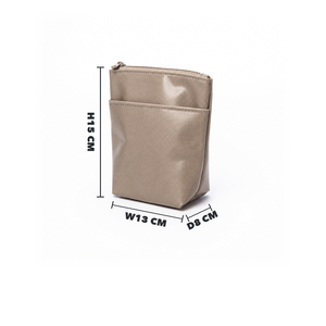 Bolsa de maquillaje de PVC para mujer, personalización ODM OEM, cierre de cremallera BSCI, organizador, bolsa de aseo para uso diario - Product Image 1