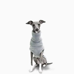 Gilet à col roulé de haute qualité pour vêtements pour chiens tenue élastique en tricot à la main d'hiver pour lévriers italiens et Whippets - Product Image 3