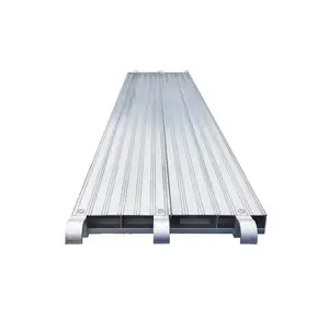 china factory osha 6061-t6 aluminium scaffold plank aluminium mobile scaffold plank