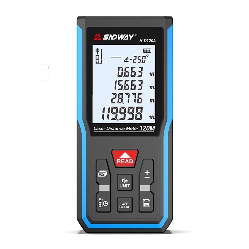 SNDWAY 120m Measure Range H-D120A Laser Distance Meter