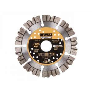 DEWALT-Lame de diamant de 125mm d'exécution extrême DT90294-QZ pour disques de coupe d'abrasifs Wall Chaser-EAN 5054905249960 - Product Image 1