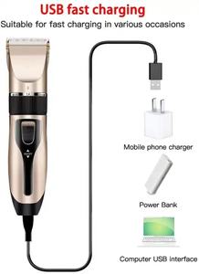 Rasoir pour animaux de compagnie chien chat spécial coupe de cheveux tondeuses électriques à poussoir cheveux de chien en peluche tondeuses de coiffeur électriques poussoir à cheveux - Product Image 3