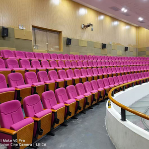 Muebles Plegables de Diseño Moderno para Cine, Teatro, Escuela, Hogar, Oficina y Hotel, con Patas Metálicas, Cojines de Tela y Esponja, Venta al Por Mayor - Product Image 3