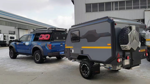 Oem tùy chỉnh sang trọng RV Motorhome nhà máy sản xuất cửa sổ lớn offroad cắm trại cho xe tải cắm trại du lịch Trailer - Product Image 3