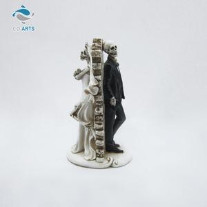 Bonito diseño resina estatuilla calavera imagen decoración regalo para niños con gran precio - Product Image 1