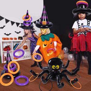 Premio gonfiabile anello di Halloween lancio gioco ragni e cappello da strega lancio bomboniere per bambini per Halloween - Product Image 6