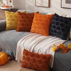 Housses de Coussin Décoratives Personnalisées Citrouille d'Automne Effet <span class=keywords><strong>3D</strong></span> - Product Image 1