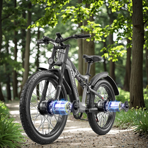 Bicicleta Eléctrica Shengmilo S600 de Montaña para Adultos, con Marco de Aluminio de 26 Pulgadas, Motor Dual, Batería de Litio de 48V - Product Image 3
