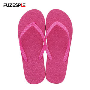 Sandalias Planas <span class=keywords><strong>de</strong></span> Verano para Mujer con Textura Costera, Tira Trenzada, Suela Antideslizante Flexible y Ligeras - Product Image 1