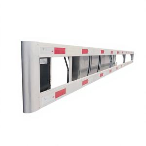 Protection latérale de semi-<span class=keywords><strong>remorque</strong></span> conforme DOT EC, embout incurvé en alliage d'aluminium, bouchon en maille épaissi anti-corrosion - Product Image 2