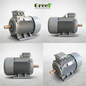 Générateur à aimants permanents horizontal 30 KW 400 RPM, large plage de tension 48V-400V pour la charge de batteries - Product Image 2