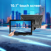 Nouveauté Système de surveillance de véhicule DVR pour camion avec écran tactile à cinq canaux BSD ADAS DMS Cam 10,1 pouces écran IPS
