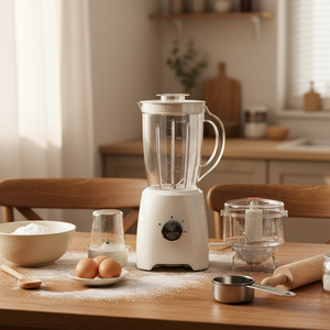 Mini mixeur électrique portable pour la maison, 2 en 1, 250 W, capacité de 1,4 L, mixeur multifonctionnel pour fruits, <span class=keywords><strong>hachoir</strong></span> à <span class=keywords><strong>viande</strong></span> - Product Image 5