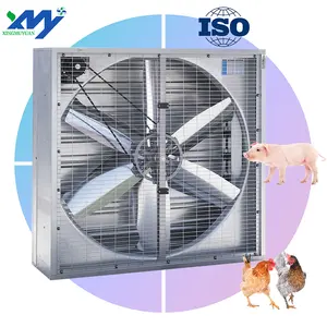 1380mm Shutter Push Pull Type Industrial Hanging Exhaust Fan For Greenhouse or chicken house