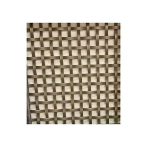 Customized color Bronze Decorative stainless Steel Wire Mesh Metal Mesh for Furniture and Cabinet Door