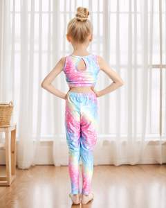 <span class=keywords><strong>ชุด</strong></span>เล่นโยคะเด็กผู้หญิงชุดออกกำลังกายเ<span class=keywords><strong>ล</strong></span>่นโยคะระบายอากาศได้ดี<span class=keywords><strong>ชุด</strong></span>เสื้อผ้าสำหรับเด็กผู้หญิงชุดเสื้อผ้าออกกำลังกายสำหรับฤดูร้อน - Product Image 2