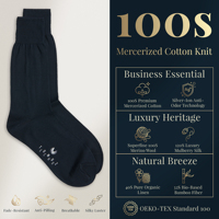 Chaussettes fines pour hommes en coton égyptien et nylon, respirantes, douces, tricotées, couleur unie, anti-bactériennes, absorbant la transpiration, pour le travail et le quotidien