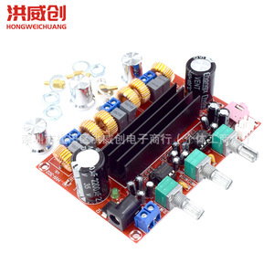 Placa Amplificadora Hongweichuang Tpa3116d2 12V-24V 2.1 Canales, Salida de Audio Digital Estéreo para Altavoz - Product Image 1