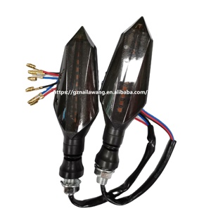 2pcs 12V Relais clignotant séquentiel Plastique LED Signal lumineux Indicateurs de direction pour motos - Product Image 2