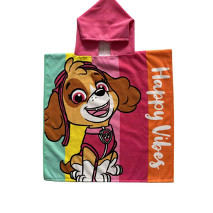 Poncho de playa de microfibra de dibujos animados para niños 60*120cm <span class=keywords><strong>unicornio</strong></span> sirena astronauta patrón niños <span class=keywords><strong>Toalla</strong></span> de playa con capucha - Product Image 2
