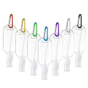 Bouteille atomiseur en plastique pour désinfectant pour les mains, 10 pièces, bouteilles d'atomiseur, support de voyage en plein air, bouteille rechargeable, 30ml 50ml <span class=keywords><strong>60ml</strong></span> - Product Image 6