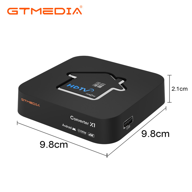 Smart TV Device OTT GTMEDIA HDTV Mate TV BOX for USA TV Channels ATSC3.0 4K HDTV Player