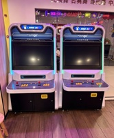 Machine de combat à monnayeur avec écran LCD HD 32 pouces, borne d'arcade verticale de luxe pour centre de jeux intérieur