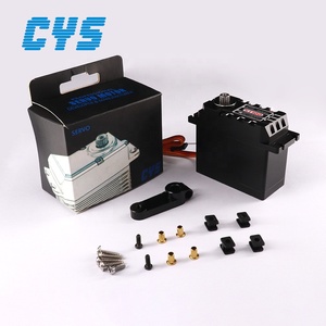 Servomoteur numérique industriel HV à couple élevé 110KG, engrenages tout acier, haute vitesse, étanche, boîtier métallique, pièces pour <span class=keywords><strong>avion</strong></span> RC CYS - Product Image 2