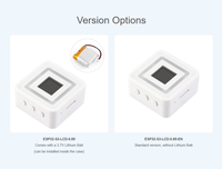 Papan Pengembangan Layar LCD ESP32-S3 0,85 inci, Dilengkapi Array Mikrofon Ganda dan LED RGB Surround, Wi-Fi 2.4GHz dan BLE 5