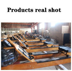 Firstfit-r06 gỗ Rower cho toàn bộ cơ thể tập thể dục <span class=keywords><strong>Cardio</strong></span> đào tạo cho nhà phòng tập thể dục ngồi nước chèo thuyền máy - Product Image 6