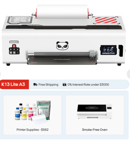 Desktop Startup Small Business Freeshipping DTF T-<b>Shirt</b> DIY K13 Lite Procolored 13" A3 - White For Beginner DTF <b>Printer</b> Machine - Product Image 5