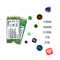 Unidad de Estado Sólido Interna M.2 2242 SATA Nvme SSD de 128 GB, 256 GB, 512 GB, 1 TB, 2 TB, Nvme M2 SSD para Portátil
