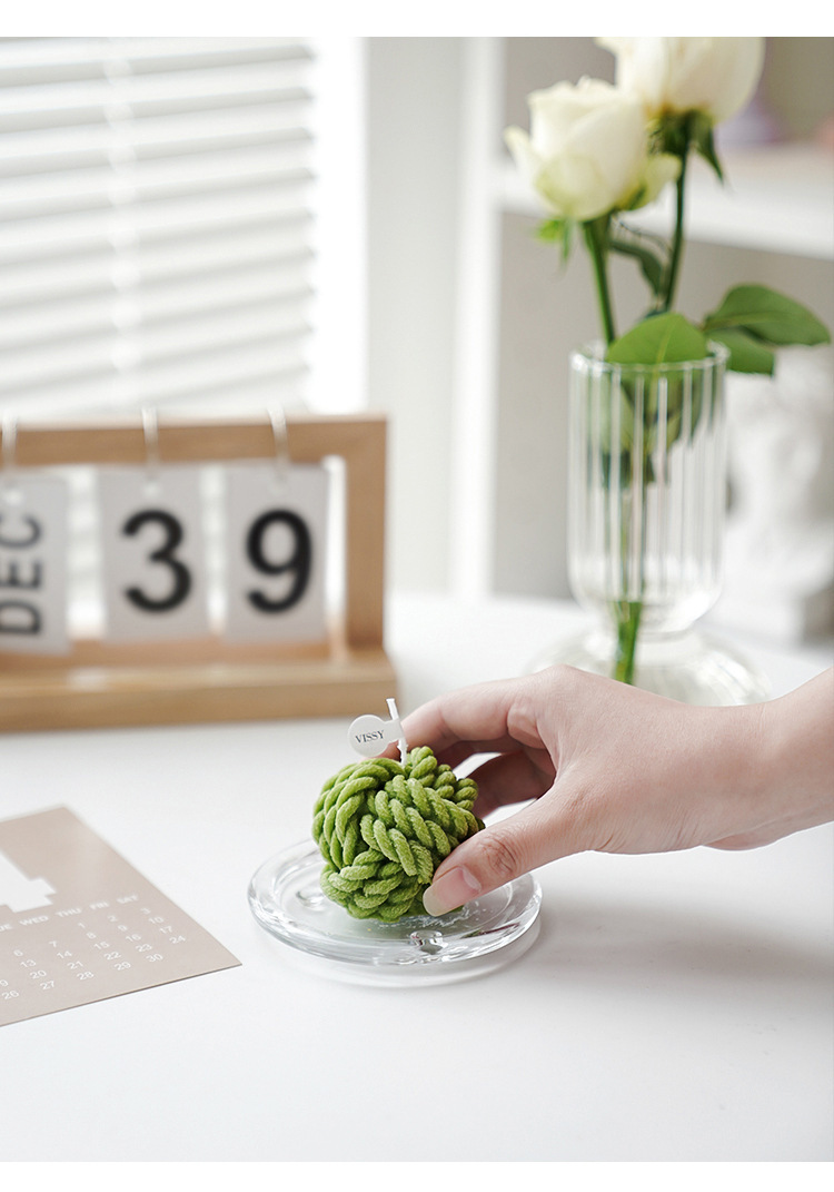 Aromatherapy Cand créatif de boîte-cadeau d'anniversaire de parfum de paraffine de cire de soja flairé par laine sensible en gros de MAISON d'AROME petite 6
