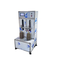 Machine de remplissage semi-automatique pneumatique haute précision pour eau minérale en verre, sauce soja, confiture et produits alimentaires